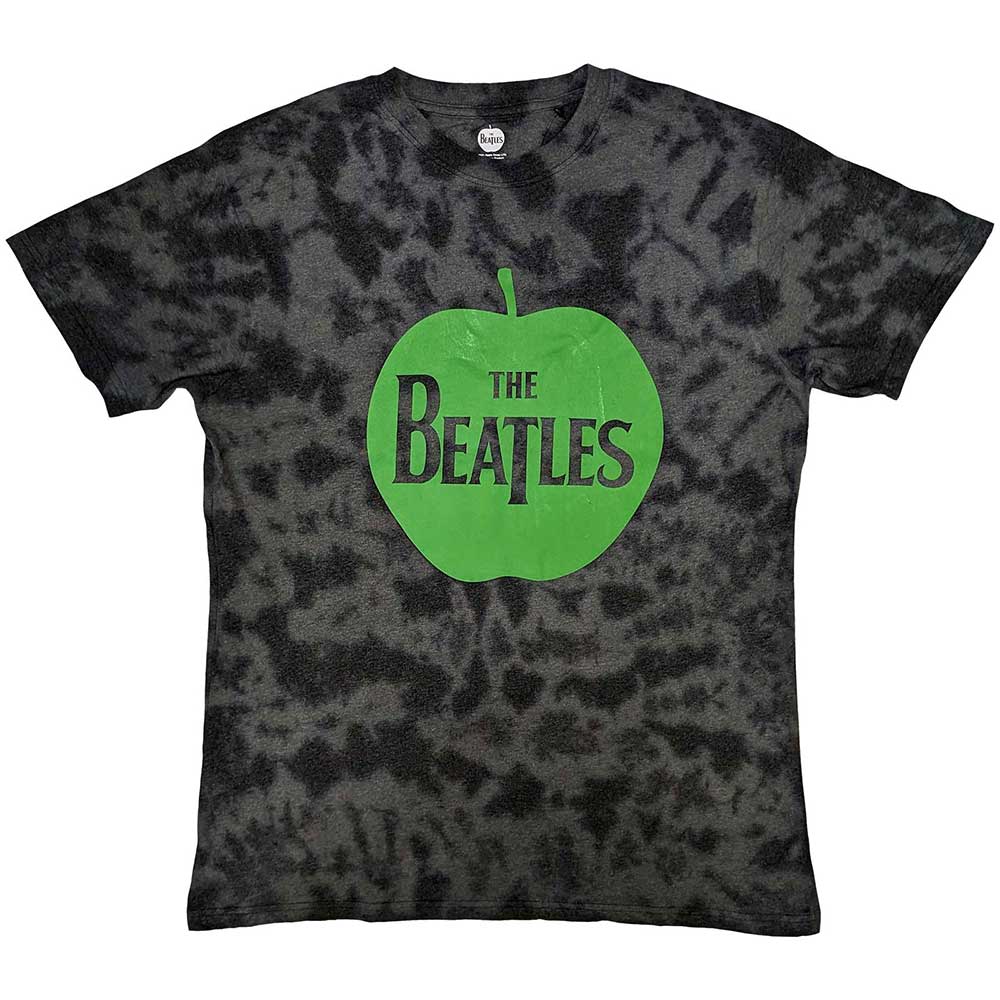 Medium unisex Beatles t-shirt with an Apple logo and a dip-dye color effect.