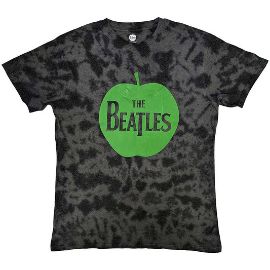 Medium unisex Beatles t-shirt with an Apple logo and a dip-dye color effect.