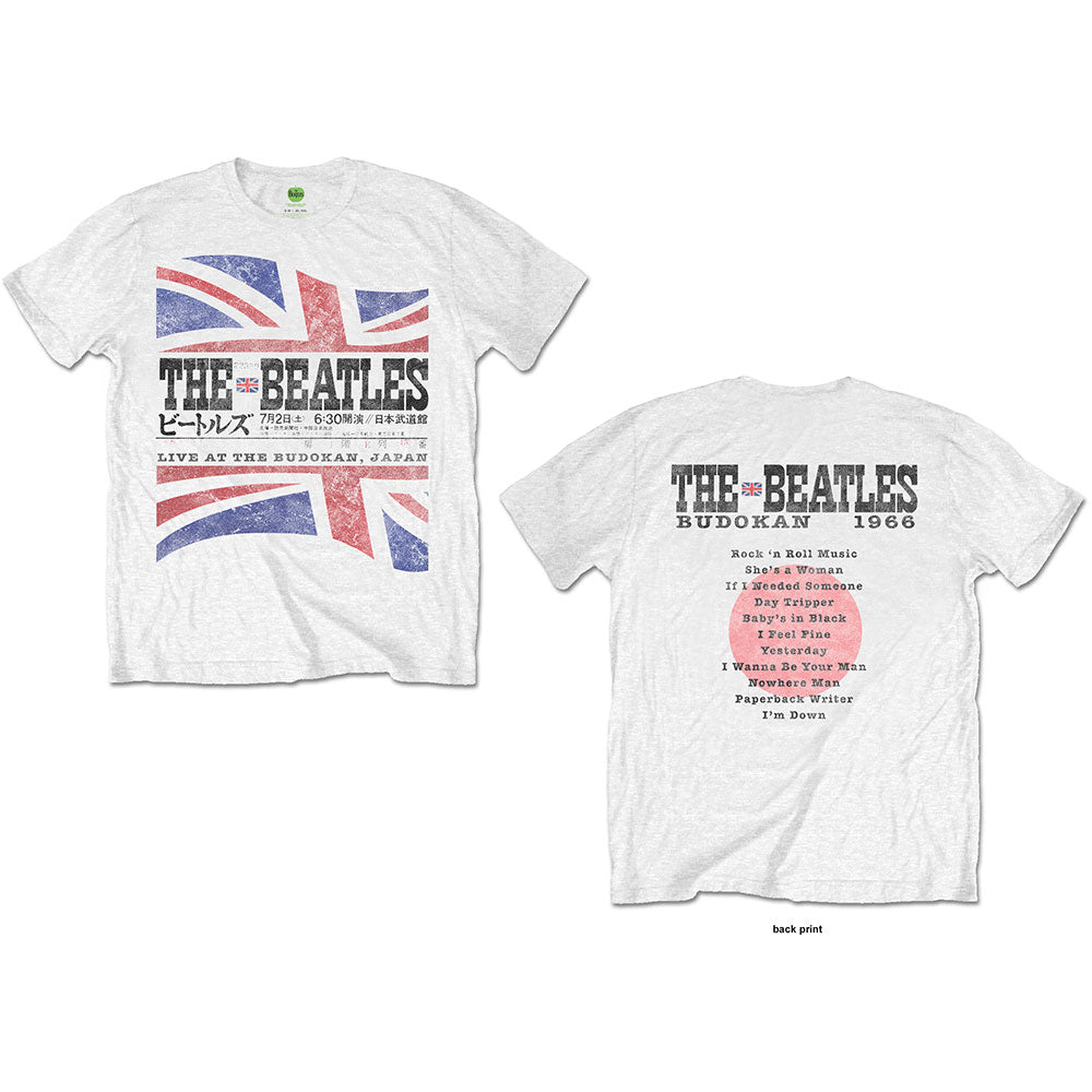 The Beatles Unisex T-Shirt: Budokan Set List