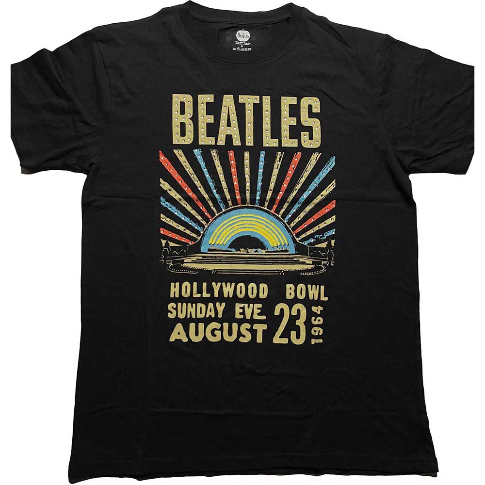 Beatles Hollywood Bowl t-shirt, medium, with sparkling diamante embellishments.