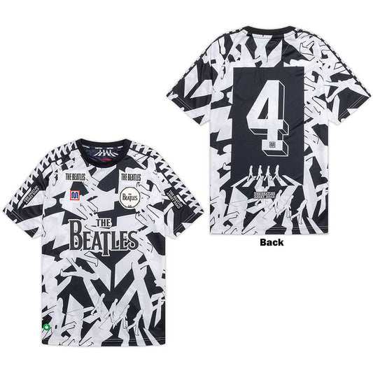 Unisex jersey featuring an all-over print of The Beatles on the Abbey Road crossing.