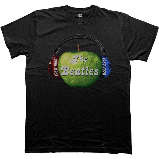 Beatles t-shirt, small size, with "Listen To The Beatles" text design.
