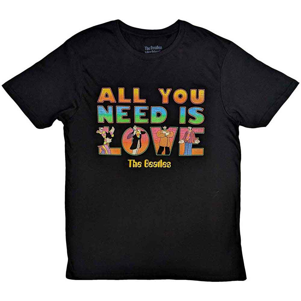 Yellow Submarine and "All You Need Is Love" Beatles t-shirt, size small.