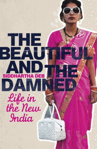 Book cover featuring a woman in a pink sari and sunglasses.