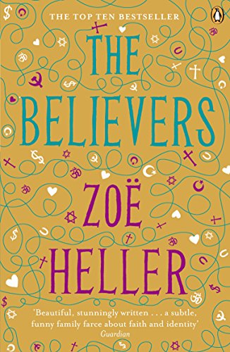 Book cover for "The Believers" by Zoë Heller, with religious symbols.