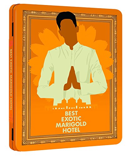Orange steelbook Blu-ray case featuring a silhouetted man in prayer pose.