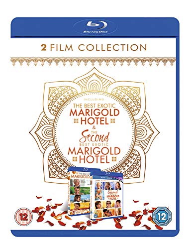 Blu-ray case for "The Best Exotic Marigold Hotel" film collection.
