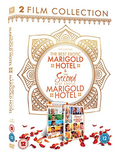 DVD cover for "The Best Exotic Marigold Hotel" film collection.