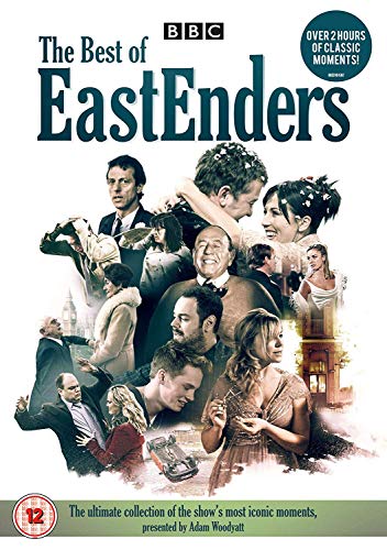 DVD cover for “The Best of EastEnders” featuring a collage of characters.