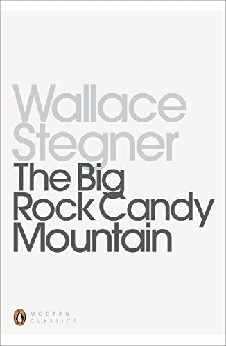 Book cover for "The Big Rock Candy Mountain" by Wallace Stegner.
