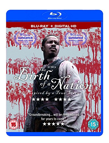 Blu-ray cover for "The Birth of a Nation" featuring Nat Turner.