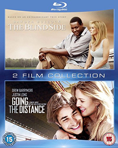 Blu-ray double pack cover featuring The Blind Side and Going the Distance movie posters.