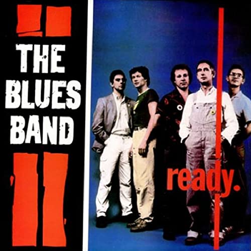 CD cover for The Blues Band’s “Ready” featuring a band portrait.