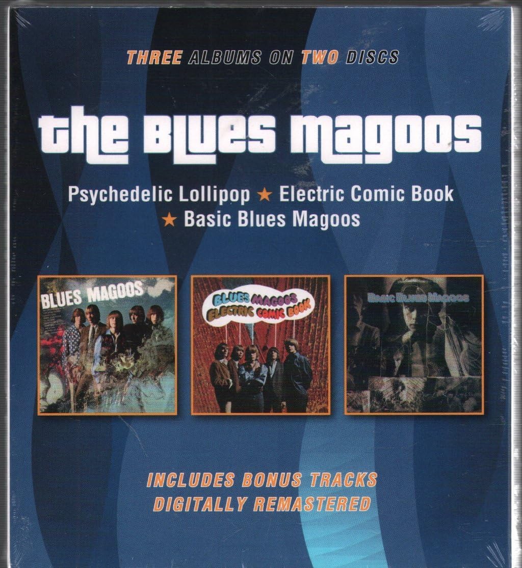 CD cover for The Blues Magoos with three album covers displayed.
