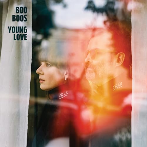 CD cover for “The Boo Boos - Young Love” featuring a couple’s blurred faces.