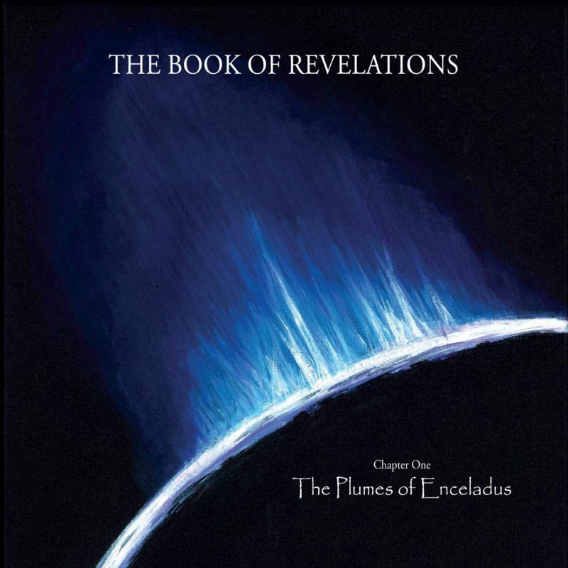 Album cover art showing blue plumes erupting from a planetary surface against black space.