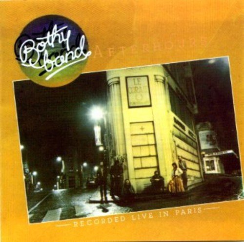 CD cover showing The Bothy Band logo over a night street scene in Paris.