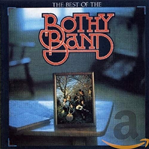 Album cover featuring the text The Best of the Bothy Band above a framed photo.