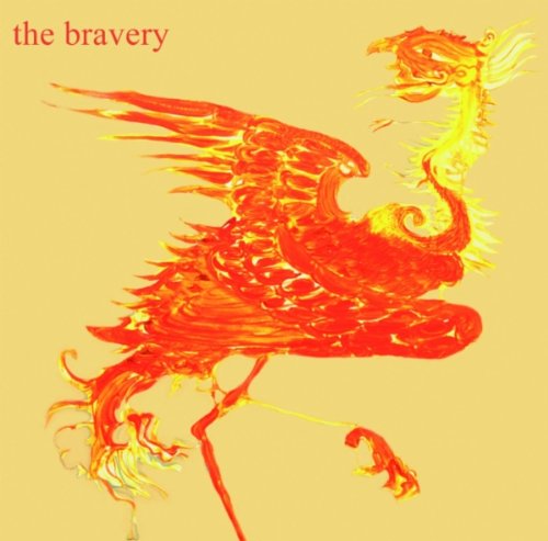 Album cover for The Bravery featuring a fiery, stylized phoenix illustration.