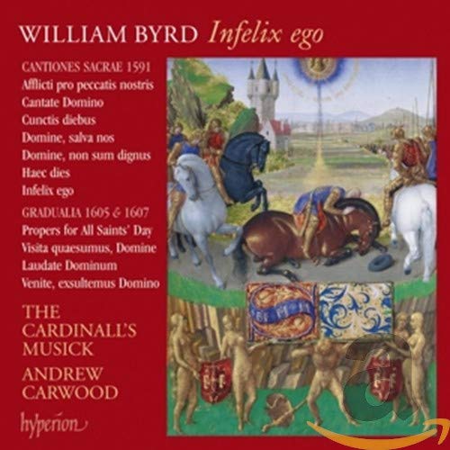 CD cover for William Byrd’s “Infelix ego” featuring Renaissance art.