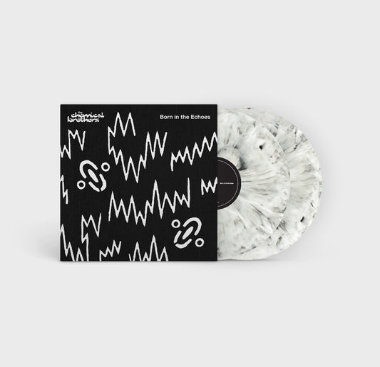 Vinyl record of The Chemical Brothers’ “Born In The Echoes” album.
