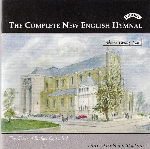 CD cover featuring a watercolor painting of Belfast Cathedral.