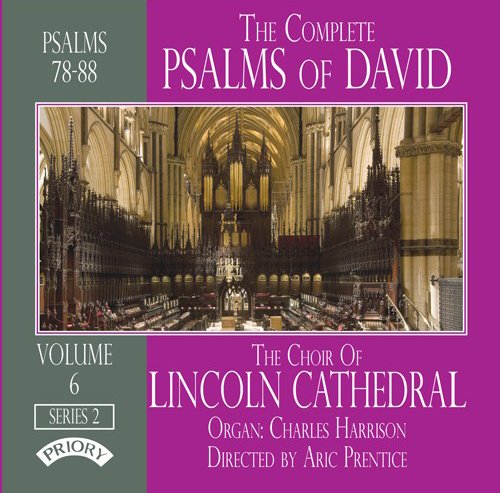 CD cover for “The Complete Psalms Of David, Volume 6” featuring Lincoln Cathedral.