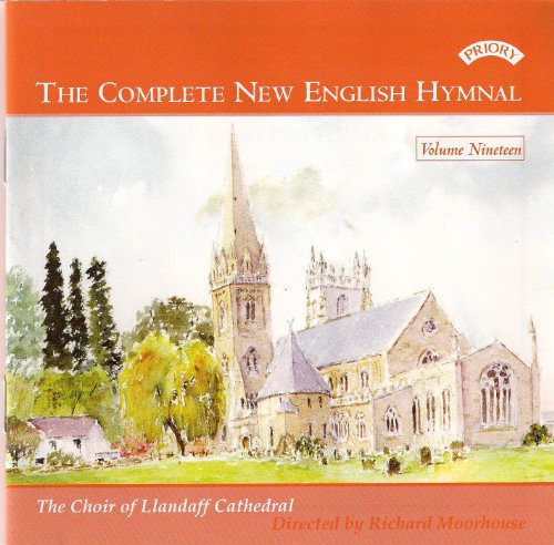 CD cover: watercolor painting of a church with steeple and trees.