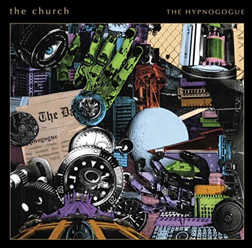 CD cover for The Church’s “The Hypnogogue” with surreal collage imagery.