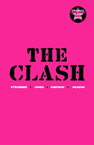 Bright pink book cover with bold black text reading “THE CLASH”.