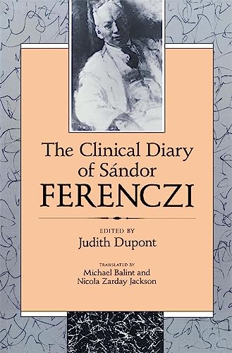 Book cover: “The Clinical Diary of Sándor Ferenczi” with a portrait.