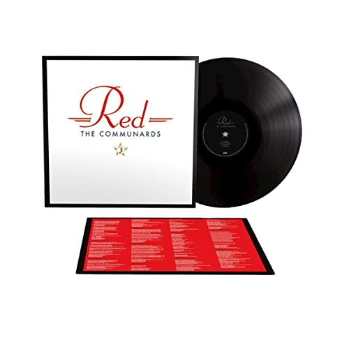 The Communards' 'Red' vinyl record with red sleeve and insert.