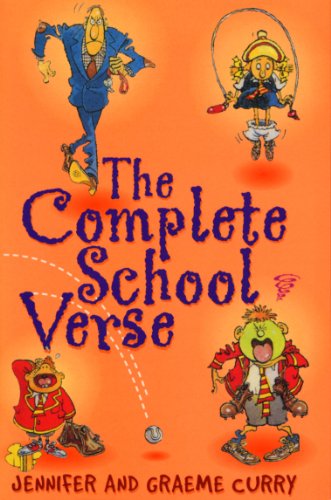 Book cover with cartoon illustrations of children and a teacher, orange background.