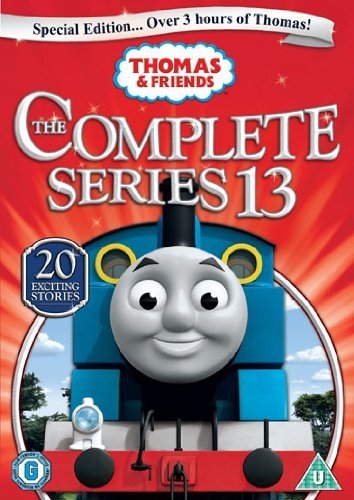 DVD cover for “The Complete Series 13” of Thomas & Friends.