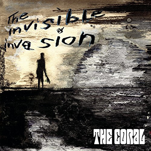 CD cover for The Coral’s “The Invisible Invasion” with a silhouetted figure.