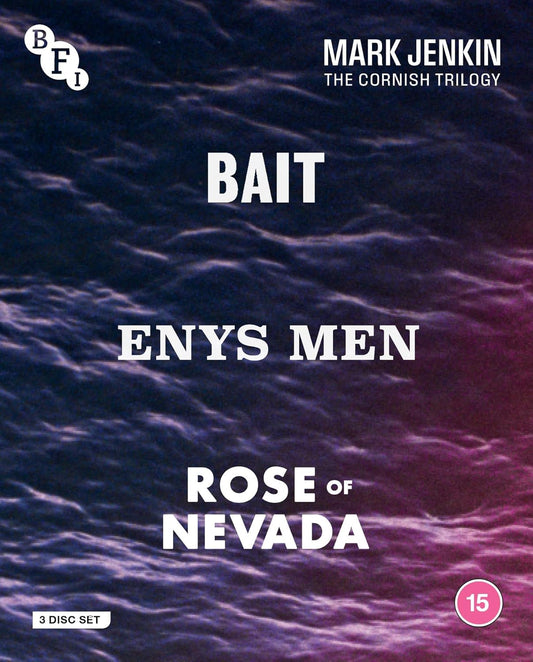 Blu-ray cover for “The Cornish Trilogy” featuring film titles in white text.