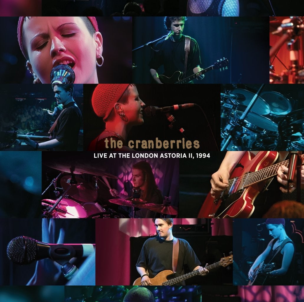 The Cranberries live album cover featuring band members performing on stage.