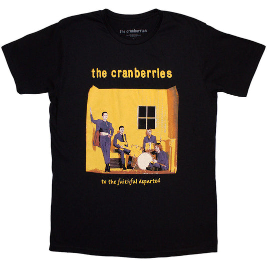 Medium t-shirt featuring The Cranberries’ “Faithfully Departed” album cover art.
