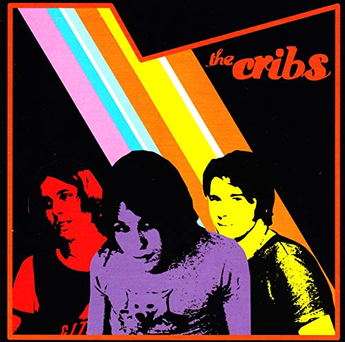 Album cover for The Cribs featuring three band members in silhouette.