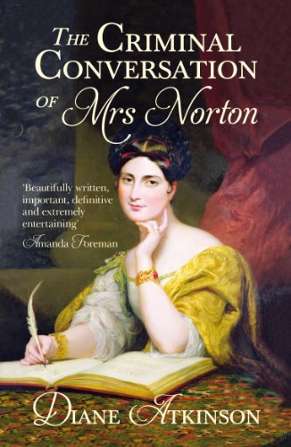 Book cover: portrait of a woman with a book and quill.