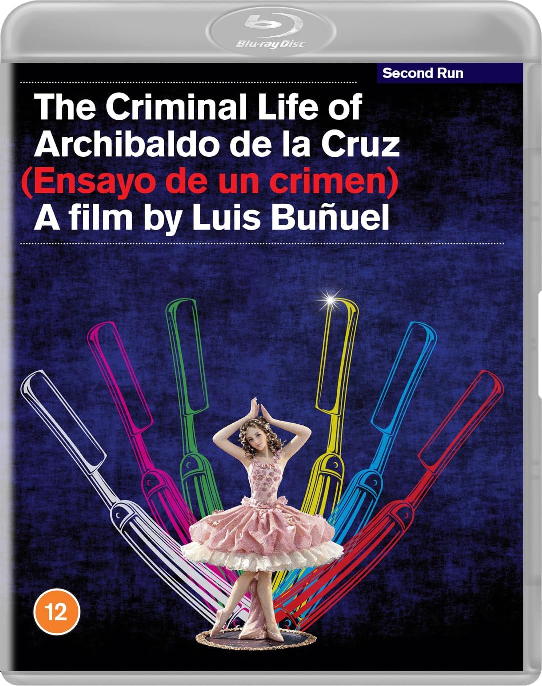 Blu-ray cover for "The Criminal Life of Archibaldo de la Cruz" film.