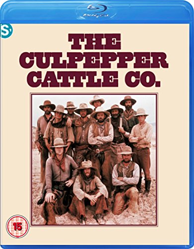 Blu-ray cover for "The Culpepper Cattle Co." featuring a group of cowboys.
