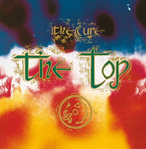 Album cover for The Cure’s “The Top” with tie-dye background.