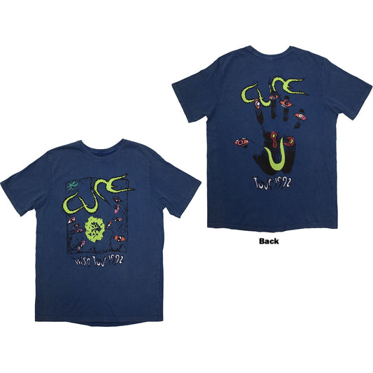 Medium, stone-wash t-shirt with The Cure’s “Wish Tour ‘92” back print.