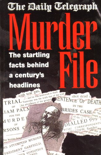 Book cover: "The Daily Telegraph Murder File" with collage of news clippings.