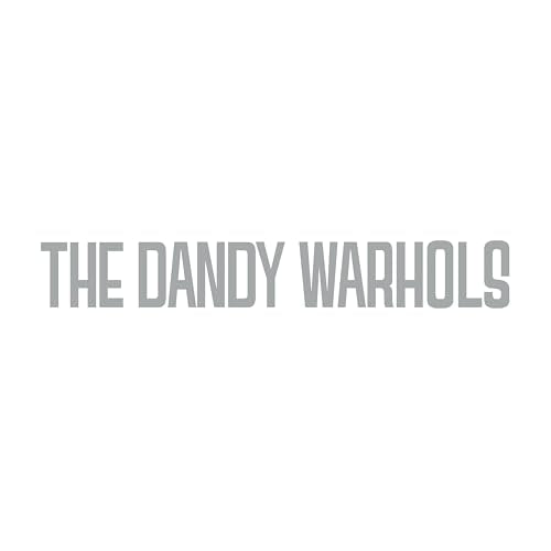 The Dandy Warhols text in grey on a white background.