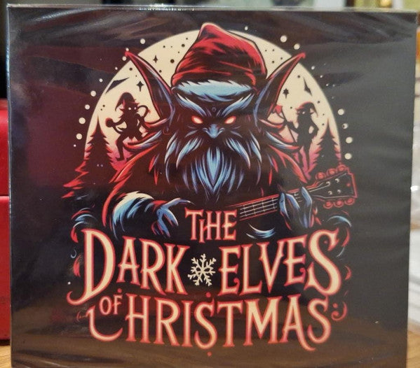CD cover featuring a blue-skinned elf with a red hat and guitar.
