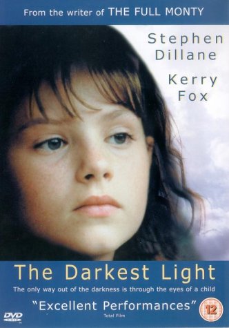DVD cover for “The Darkest Light” featuring a young girl’s face.