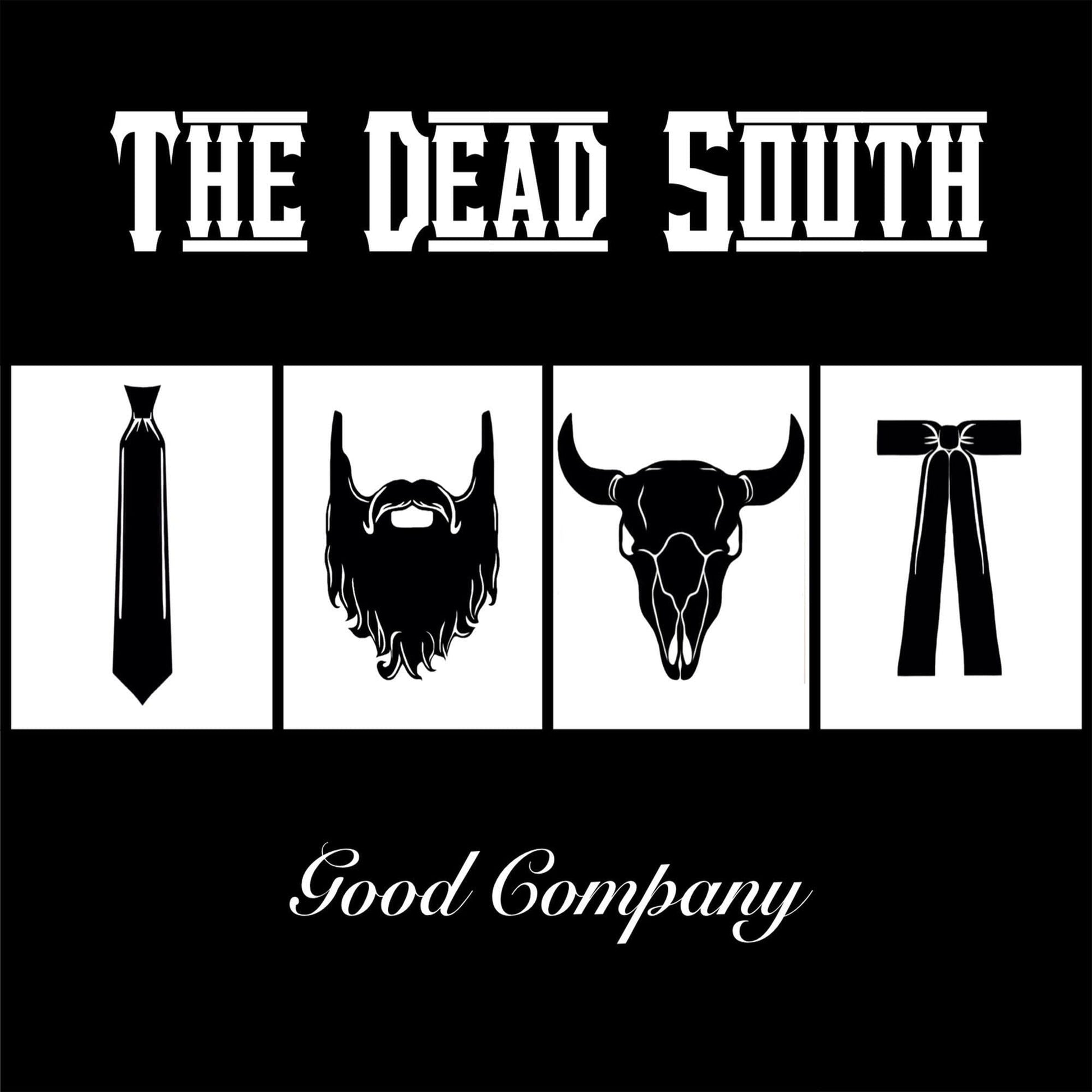 Album cover featuring The Dead South logo, four icons, and the text Good Company.