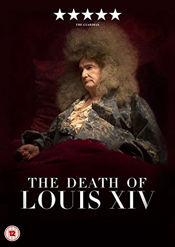 DVD cover for "The Death of Louis XIV" featuring a regal, ill person.